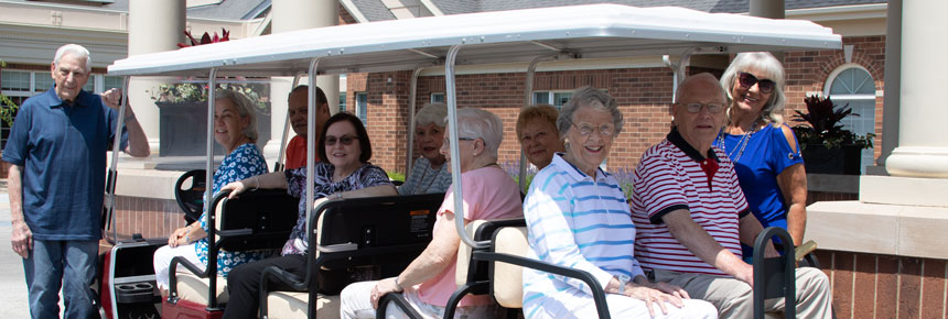 independent living golf cart
